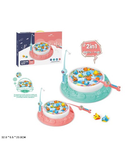 Риболовля магнітна, в асортименті, у коробці 23х32х5,5 см