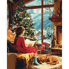 Картина за номерами «В очікуванні дива» 40х50 см, ТМ Ідейка