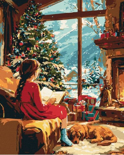 Картина за номерами «В очікуванні дива» 40х50 см, ТМ Ідейка