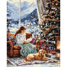 Картина за номерами «Мить спокою» 40х50 см, ТМ Ідейка