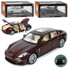 Машина 20 см 1:24 металева інерційна зі звуком, світлом, дверима що відкриваються та гумовими колесами, у коробці 29х12,5х16,5 см, АвтоСвіт