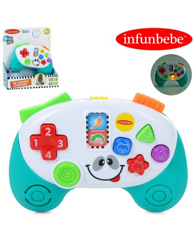 Пульт 15 см музичний зі сітлом та звуками тварин, на батарейці, у коробці 20х17х5,5 см