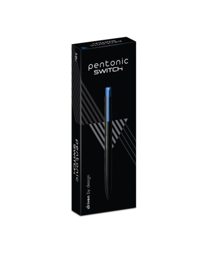 Ручка «Pentonic Switch» кульково-масляна автоматична синя 0,7 мм, в асортименті, ТМ LINC
