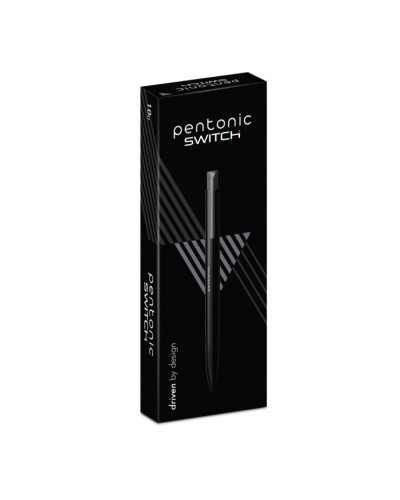 Ручка «Pentonic Switch» кульково-масляна автоматична чорна 0,7 мм, в асортименті, ТМ LINC
