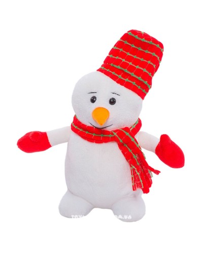 М`яка іграшка «Сніговик 1/3» 24 см, ПП Копиця