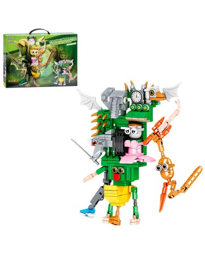 Конструктор «IB. Монстр» на 402 деталі, у коробці 40х30х5 см