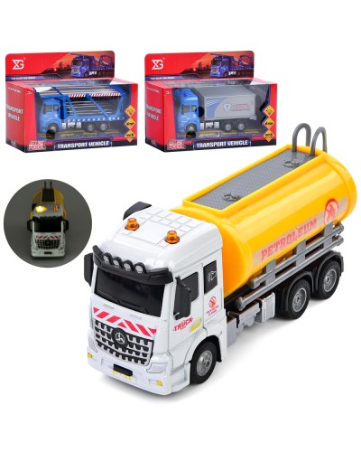 Машина 16 см 1:43 металева інерційна з і світлом, звуком, дверима що відкриваються та гумовими колесами, на батарейці, в асортименті, у коробці 23х17,5х8,5 см