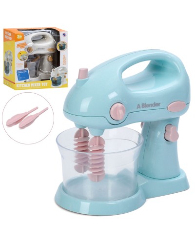 Міксер 18х19х11 см з рухомими деталями та змінними насадками, на батарейці, в асортименті, у коробці 21,5х22,5х13 см.