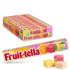 Цукерка «Fruit-tella Асорті» жувальна 41г