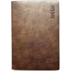 Щоденник датований А5 на 320 сторінок з обкладинкою зі шкірзаму, ТМ Мандарин