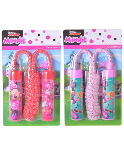 Скакалка «Мінні Маус» довжиною 2,2 м, в асортименті, на планшетці