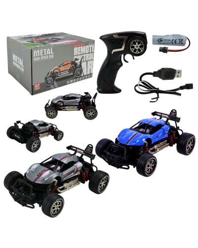 Машина р/к на акумуляторі, в асортименті, у коробці 22,9х16,8х13,2 см