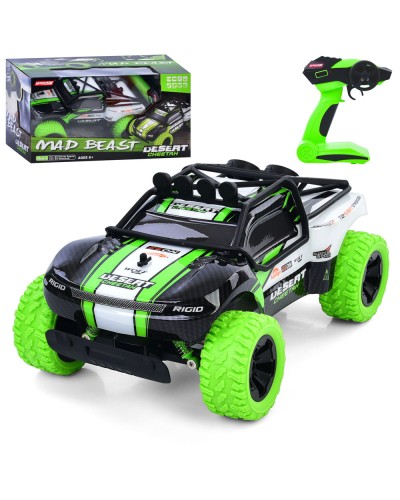 Машина 30 см р/к 2,4G з корпусом що не б’ється, амортизаторами та гумовими колесами, на батарейці, у коробці 39х20,5х23 см.