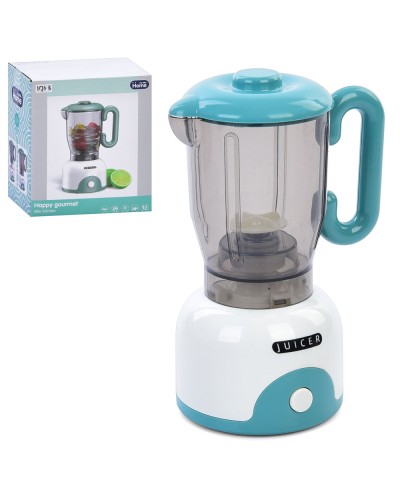 Блендер 17 см зі звуком та рухомими деталями, на батарейках, у коробці 15,5х18х10 см