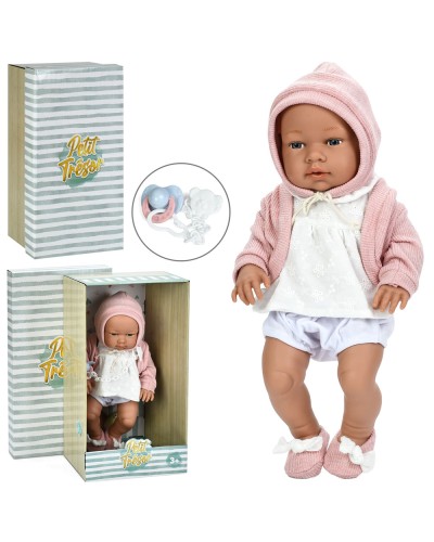 Пупс 43 см з соскою, у коробці 27х17х51 см