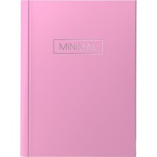 Блокнот «MINIMAL» А5 на 160 аркушів у клітинку з ламінованою обкладинкою, в асортименті, ТМ Рюкзачок