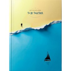 Блокнот «TO BE TOGETHER» А5 на 176 аркушів у клітинку з ламінованою обкладинкою, в асортименті, ТМ Рюкзачок