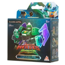 Конструктор-робот «DINOSTER. Стего Бласт Вінг» на 44 деталі,у коробці 6х13х16 см