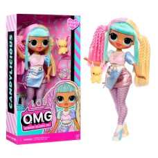 Лялька L.O.L.Surprise! серії «O.M.G. Entry. Цукерочка» 24 см, у коробці 27х6х15 см