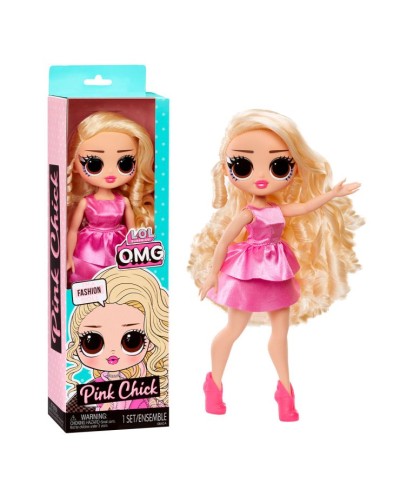 Лялька L.O.L.Surprise! серії «OPP OMG. Леді рожева» 27 см, у коробці 30х7х8 см