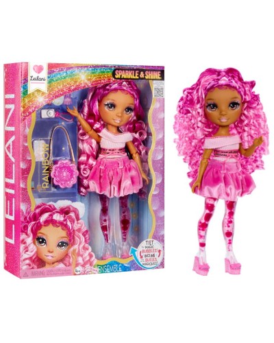 Ігровий набір RAINBOW HIGH «Блиск & Сяйво. Лейлані» з лялькою 30 см та аксесуарами, у коробці 8х30х22 см