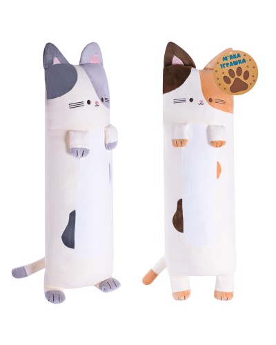 М'яка іграшка «Кіт-батон» 100 см, в асортименті