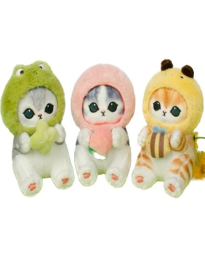 М'яка іграшка «Котик в одязі» 45 см