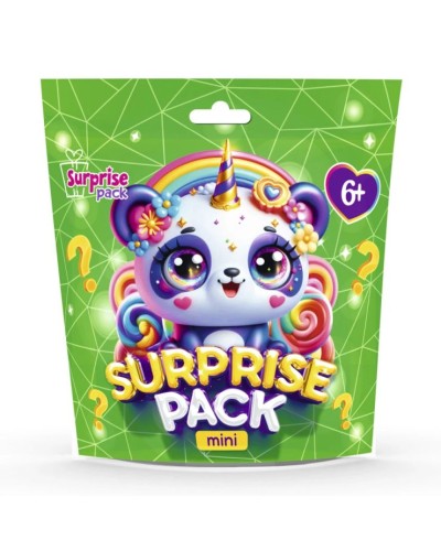 Настільна гра «Surprise Pack Mini 4» з сюрпризом з сквіша та карток, у пакеті 17х6х19 см, ТМ Vladi Toys