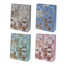 Пакет паперовий 26х32х10 см, в асортименті, TM Leader