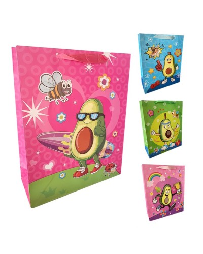 Пакет паперовий 31х40х12 см, в асортименті, TM Leader