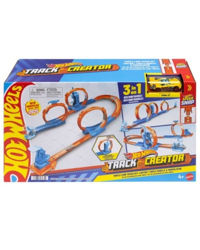 Трек «Трипл-луп» серії «Track Creator», у коробці 12х44 см, Hot Wheels
