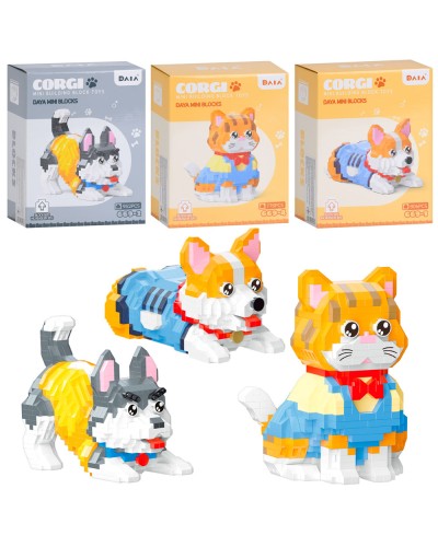 Конструктор «Тваринка» від 775 деталей, в асортименті, у коробці, 14х18х7 см