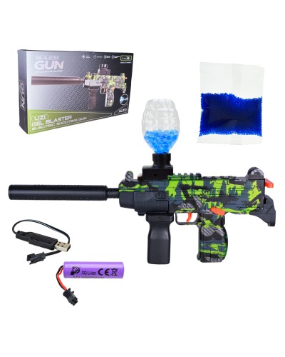 Іграшковий автомат зі світлом та аксесуарами, на акумуляторі, у коробці 40х23х7,5 см