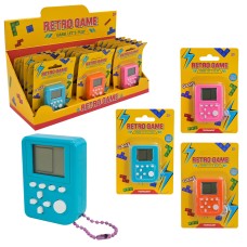 Електронна гра «Тетріс», в асортименті, на планшетці 9х14х1,5 см, по 18 шт у боксі 33х14,5х13,5 см