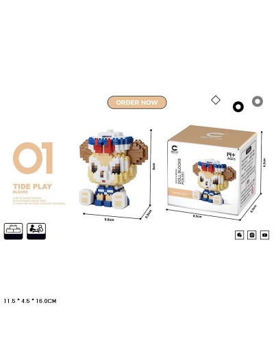 Конструктор »Мишеня» на 501 деталь, у коробці 11,5х4,5х16 см