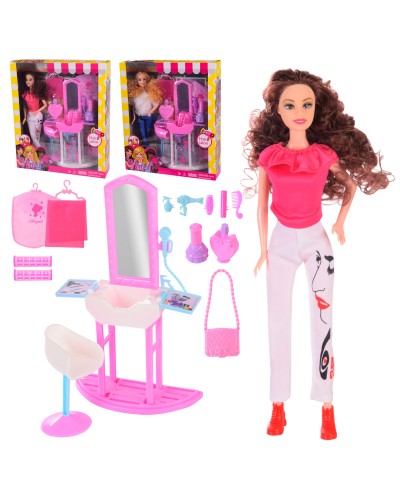 Лялька з аксесуарами, в асортименті, у коробці 33х6,5х28 см