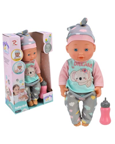 Пупс 30 см п'є та писяє з аксесуарами, у коробці. 19х30х10 см
