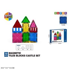 Конструктор магнітний на 10 деталей, у коробці 20,5х4х15,2 см