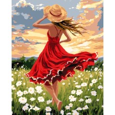 Картина за номерами «Танець у полі» 40х50 см, ТМ Ідейка