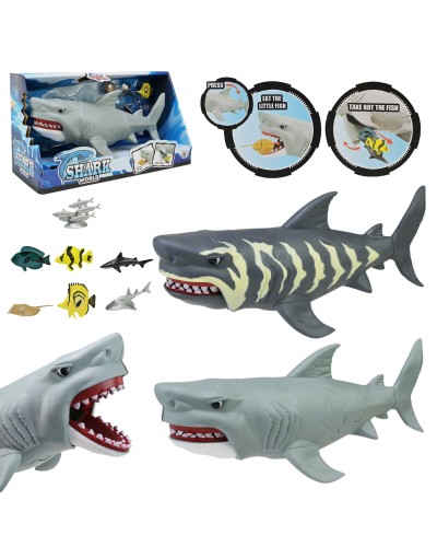Акула з аксесуарами, в асортименті, у коробці 35х14х19 см
