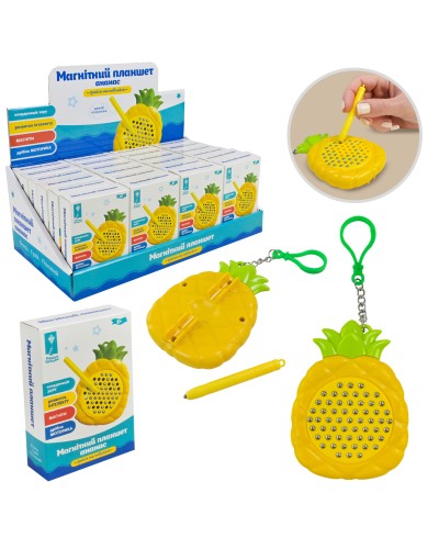 Мозаїка магнітна: дощечка 7,6х2,6х11,5 см та паличка, у коробці 32,2х17,2х12 см