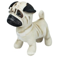 М`яка іграшка «Мопс Марсель» 24 см, ПП Копиця