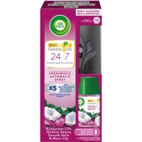 Освіжувач повітря автоматичний «Ніжність шовку та лілій» стартовий набір 250 мл, AIRWICK Fmatik