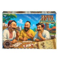 Настільна гра «Лото чумацьке» бочата, у коробці 34х7х22 см, ТМ Данко Тойс