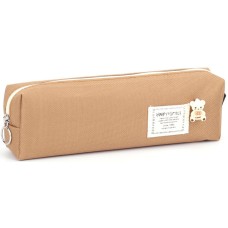 Пенал 21х4,5х6 см коричневий, ТМ Мандарин