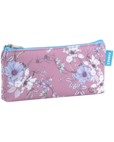 Пенал «Blue Elegance» 21х8х1,5 см, ТМ Axent