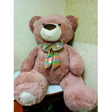 М`яка іграшка «Ведмедик Бублик 4» 150 см, пудрова, ПП Копиця