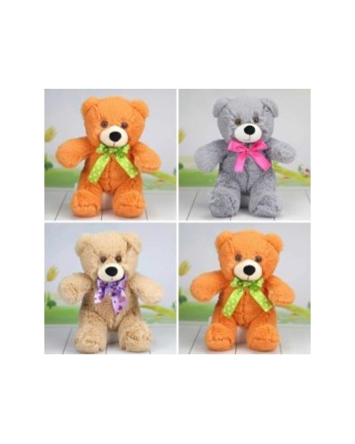 М`яка іграшка «Тедді 02/4» 37 см музична, в асортименті, ПП Копиця