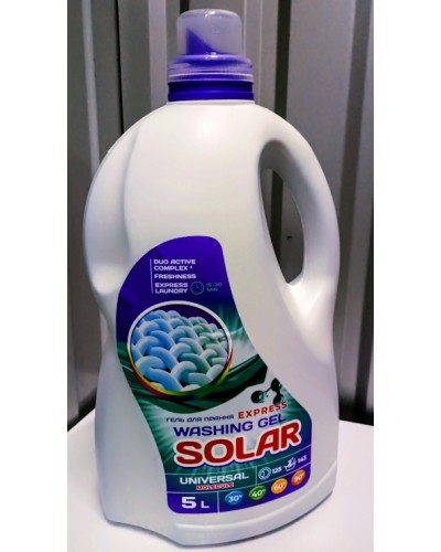 Гель для прання «Universal Molecule» 5 л, ТМ Solar