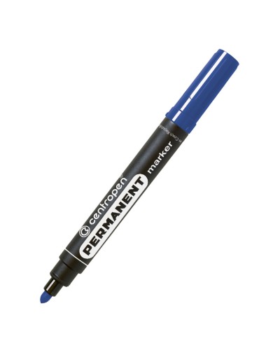 Маркер перманентний круглий, 2,5 мм синій, ТМ Centropen
